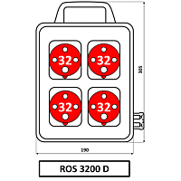 Skříň ROS 3200 D