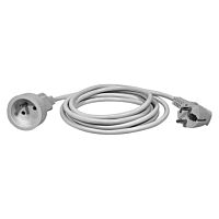 EMOS Přívod prodlužovací   7m 1zásuvka-spojka 250V/10A plast IP20 bílá (H05VV-F3G 3x1,0)