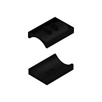 NIEDAX Operné korýtko pro třmenovou příchytku Hammerfuß, pro kabely s O 6-12 mm, pro drážku 11-12 mm, plast PE GWA 12