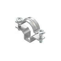 NIEDAX Trubková a kabelová distanční příchytka, pro kabely s O 29-38 mm, hliník 854 AL