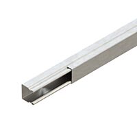 NIEDAX Ochranný úložný mini kanál s víkem, 16x16x2000 mm LLK 16.016 E3