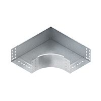 NIEDAX Koleno 90°, 110x202 mm, s bočnicemi bez děrování RES 110.200 F