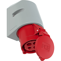 PCE Zásuvka 32A/400V 4-pólová TURBO TWIST IP44