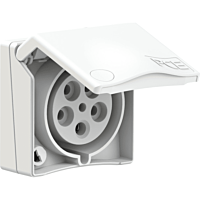 PCE Zásuvka 32A/400V 5-pól. IP44 855-6V