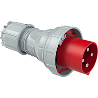 PCE Vidlice 125A/400V 4-pólová IP67