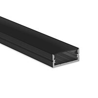 Přisazený hliníkový profil PF, 24x10 mm,