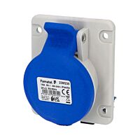 Zásuvka vestavná 23M230 IP44-54/230V/16A
