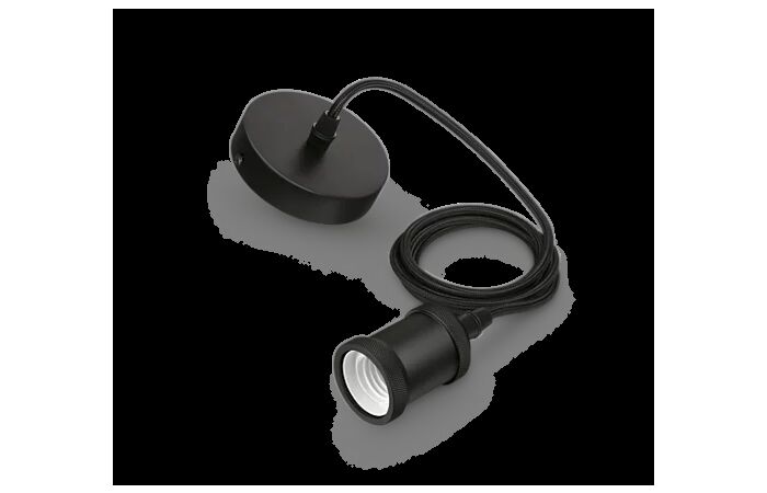 PHILIPS Kabel s objímkou černý pro 1x E27 40W