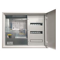 REX ELEKTRO Rozvaděč RE 1/1 +36M bez HJ podružná část vlevo, bez hlavního jističe, ČEZ/EGD