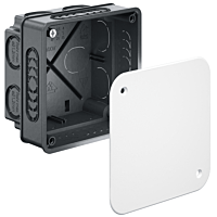 KAISER  Krabice s víčkem 87x87x60 mm, pod omítku