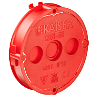 KAISER  Krycí víčko výška 14,5 mm pro omítání, do betonu
