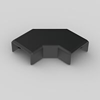 KOPOS Kryt 8923_FB ohybový Lhd 20X10 černá