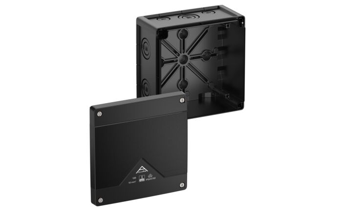 SPELSBERG Krabice ABOX Pro 100-L/sw NEW 10,0 mm² IP66/IP67/IP69 IK09 rozbočovací bezhalogenová