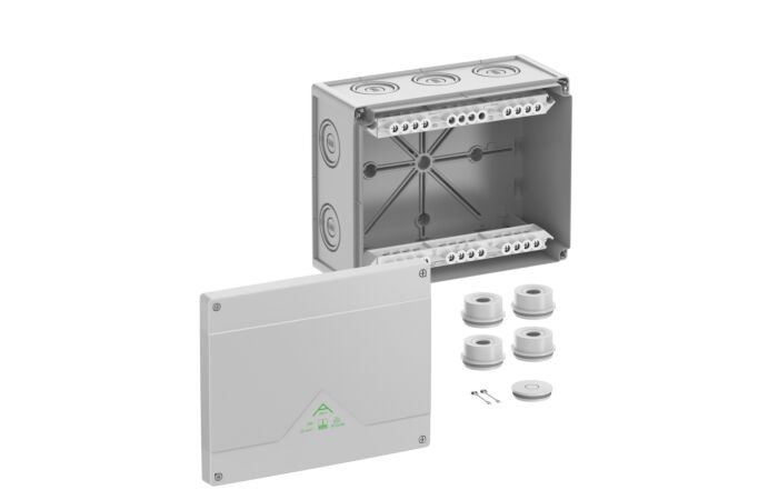 SPELSBERG Krabice Abox 250-25² rozbočovací 252x202x120 IK07 IP55/IP66 šedá