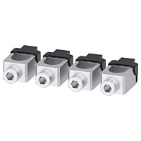 SIEMENS Svorka pro připojení vodičů s kruhovým průřezem 4 ks příslušenství k 3VA2 100/160/250