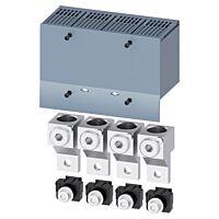 SIEMENS Svorka pro připojení vodičů s kruhovým průřezem, velká odbočka pro napětí pomocných vodičů 4 ks 3VA9254-0JC13