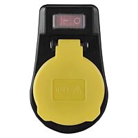 EMOS Rozbočovací zásuvka SCHUKO  s vypínačem