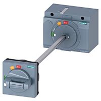 SIEMENS  Ruční pohon na dveře standardní provedení bez vyrovnávacího adaptéru pro 3VA20, 3VA21, 3VA22  typ 3VA9267-0FK61