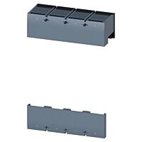 SIEMENS  Kryt svorek dlouhé provedení, 4pól, pro pevné provedení 3VA15, 3VA25  typ 3VA9601-0WE40