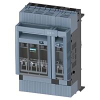 SIEMENS  Pojistkový odpínač velikost 000, 4pól. provedení, pro montáž na přípojnice, rozteč 60mm, třmenové svorky  typ 3NP1124-1BC20