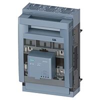 SIEMENS  Pojistkový odpínač velikost 1, 3pól. provedení se signalizací stavu pojistek EFM15, AC 190÷690 V, pro montáž na přípojnice, rozteč 60mm, šroubové svorky  typ 3NP1143-1BC14