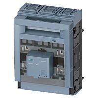 SIEMENS  Pojistkový odpínač velikost 2, 3pól. provedení se signalizací stavu pojistek EFM15, AC 190÷690 V, pro montáž na přípojnice, rozteč 60mm, třmenové svorky  typ 3NP1153-1BC24