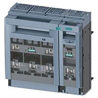 SIEMENS  Pojistkový odpínač velikost 2, 4pól. provedení, pro montáž na přípojnice, rozteč 60mm, šroubové svorky  typ 3NP1154-1BC10
