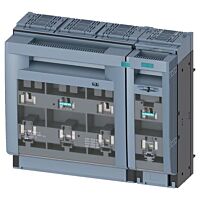 SIEMENS  Pojistkový odpínač velikost 3, 4pól. provedení, pro montáž na přípojnice, rozteč 60mm, šroubové svorky  typ 3NP1164-1BC10