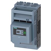 SIEMENS  Pojistkový odpínač velikost 00, 3pól. provedení se signalizací stavu pojistek EFM20, AC 230÷690 V, pro montáž na montážní desku, třmenové svorky  typ 3NP1133-1CA23