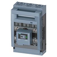 SIEMENS  Pojistkový odpínač velikost 1, 3pól. provedení se signalizací stavu pojistek EFM20, AC 230÷690 V, pro montáž na montážní desku, třmenové svorky  typ 3NP1143-1DA23