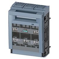 SIEMENS  Pojistkový odpínač velikost 2, 3pól. provedení, pro montáž na přípojnice, rozteč 60mm, třmenové svorky  typ 3NP1153-1BC20