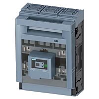 SIEMENS  Pojistkový odpínač velikost 2, 3pól. provedení se signalizací stavu pojistek EFM20, AC 230÷690 V, pro montáž na montážní desku, třmenové svorky  typ 3NP1153-1DA23
