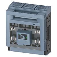 SIEMENS  Pojistkový odpínač velikost 3, 3pól. provedení se signalizací stavu pojistek EFM20, AC 230÷690 V, pro montáž na montážní desku, šroubové svorky  typ 3NP1163-1DA13