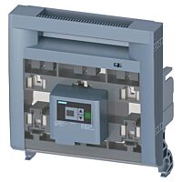 SIEMENS  Víko se signalizací stavu pojistek velikost 3, 3pól, se signalizací EFM25, DC 220-440 V (L+ L-)  typ 3NP1963-1GB50