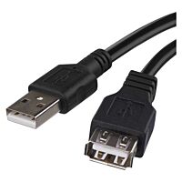 EMOS Kabel USB 2.0 A vidlice – A zásuvka 2m