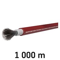EMOS PV Kabel solární H1Z2Z2 červený 6 mm 1000 m