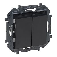 LEGRAND Vypínač NILOÉ STEP 863505B č.5 černá