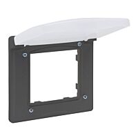 LEGRAND Rámeček NILOÉ STEP 863496 1P ocel IP44