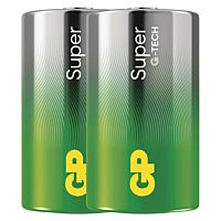GP alkalická baterie SUPER D (LR20) 2SH