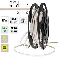 LED pásek Dot-Free NW, 304LED/m, 19W/m,