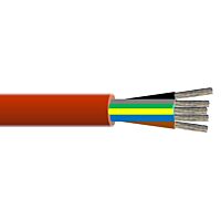Kabel SiHF-J 5x4 silikon červenohnědý