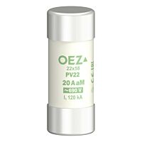 OEZ Pojistková vložka,PV22 20A aM