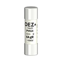 OEZ Pojistková vložka,PV514 6A gR