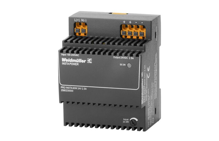 WEIDMÜLLER Zdroj PRO INSTA 60W 24V 2.5A