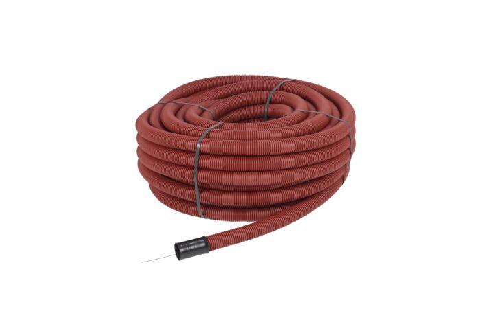 FRÄNKISCHE Trubka ohebná KABUFLEX R 160, bezhalogenová, PE, rudá, balení 25m
