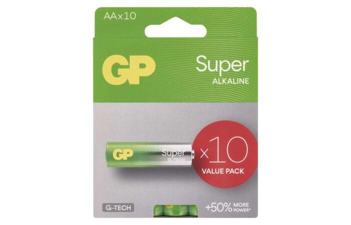 GP Baterie tužková ALKALINE Super blistr 10ks