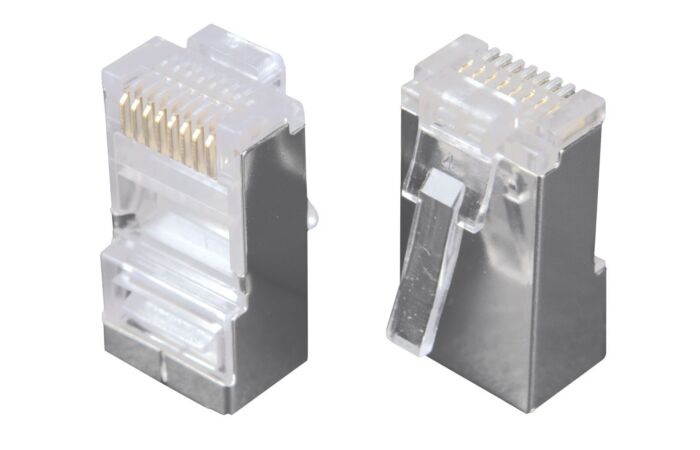 SOLARIX Konektor RJ45 8p8c Cat.6 stíněný pro lanko