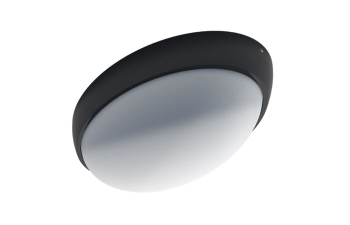 PANLUX Svítidlo LED ELIPTIC 15W 1500lm 4000K IP54 černá