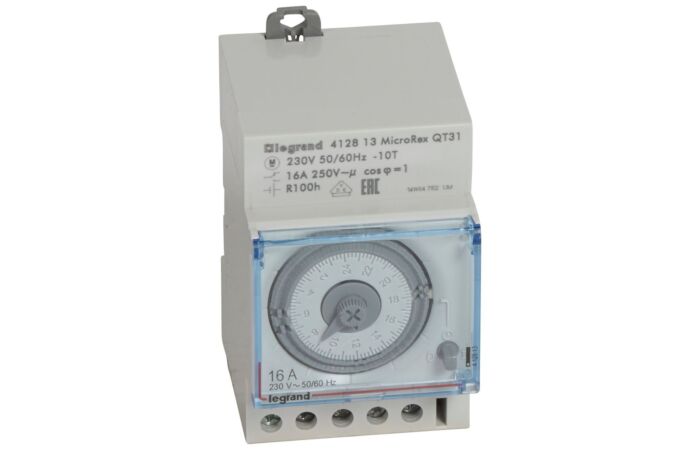 LEGRAND Hodiny spínací 412813 Analogové denní 3M 16A 230V IP20