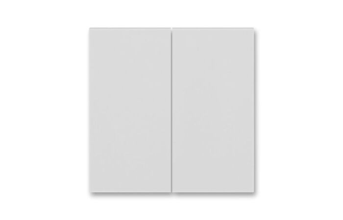 ABB Kryt LEVIT 6221H-A01010 16 dělený pro smart switch; šedá
